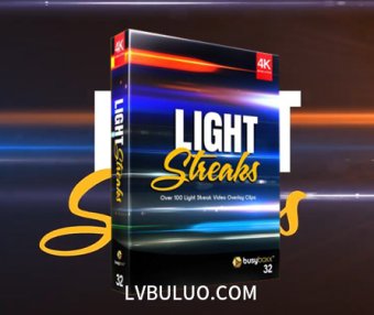 4K视频素材-99个镜头光线条纹变形耀斑光效特效合成动画 Light Streaks