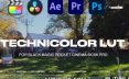1920年代特艺彩色老电影镜头高饱和度外观调色预设 Technicolor LUT Pack for Black Magic Pocket Cinema 6K/6k Pro