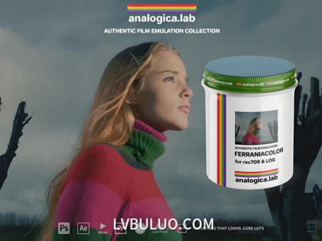 复古胶片色彩Ferrania 彩色35MM胶片颗粒调色预设 Analogica Lab – LUT FerraniaColor 35MM Film Emulation