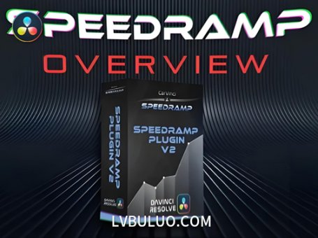 达芬奇插件-视频一键变速工具 CarVinci Speedramp Plugin V2