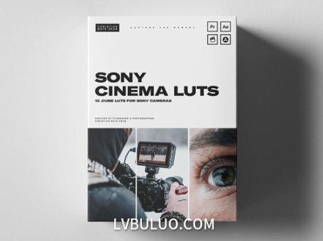 适用于索尼Sony 相机色彩校正调色预设 Christian Mate Grab – Sony Cinematic LUTs