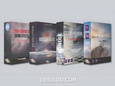 终极电影制作人制作后期转场+调色预设+视频+音效合集包 Complete Bundle // 8500+ Tools for Filmmakers