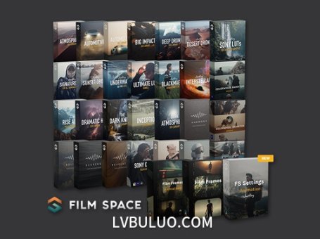 电影级大气视频后期调色预设+配乐音效合集包 Film Space – The Ultimate Master Bundle